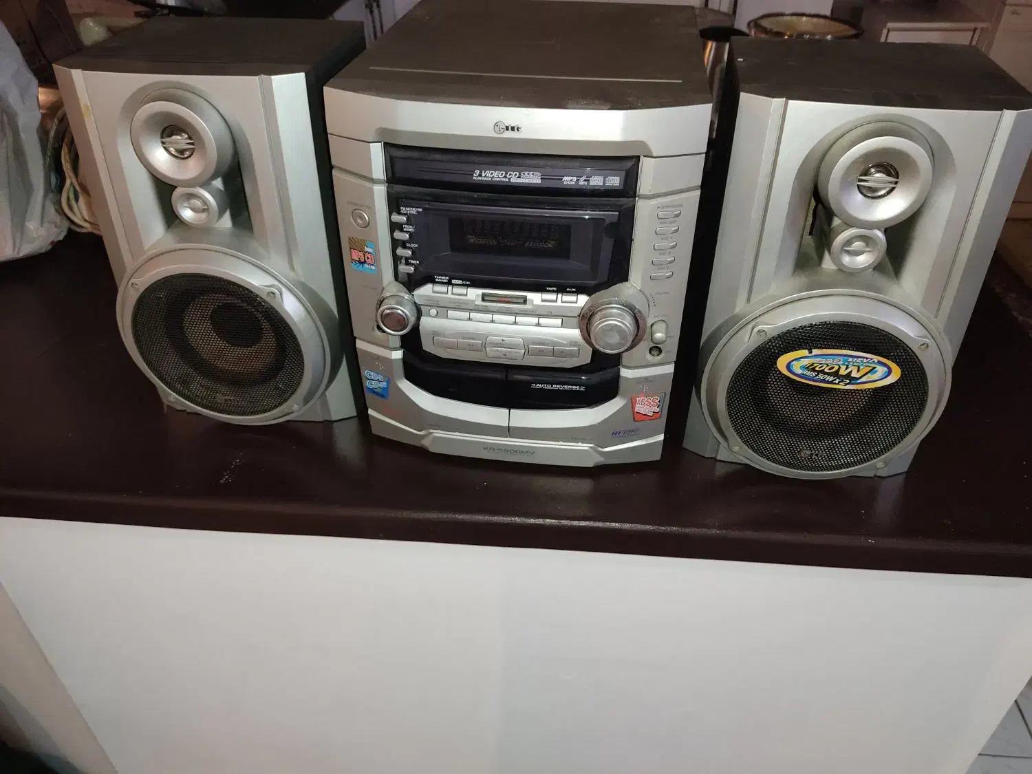 رادیو پخش سی دی و نوار کاست ال جی|سیستم صوتی خانگی|اهواز, گلستان|دیوار