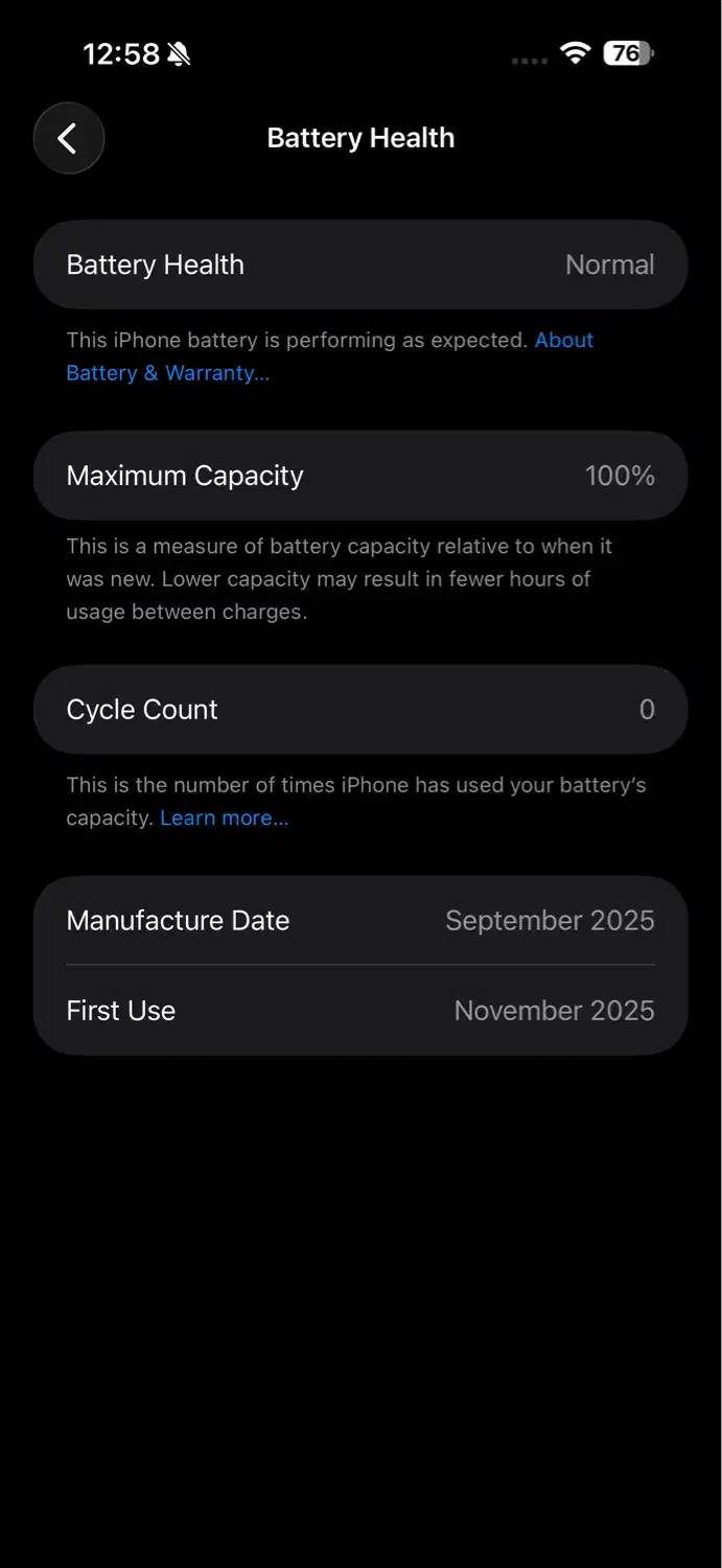 ایفون ۱۷ پرومکس ۲۵۶ Zaa|موبایل|لنجان, |دیوار