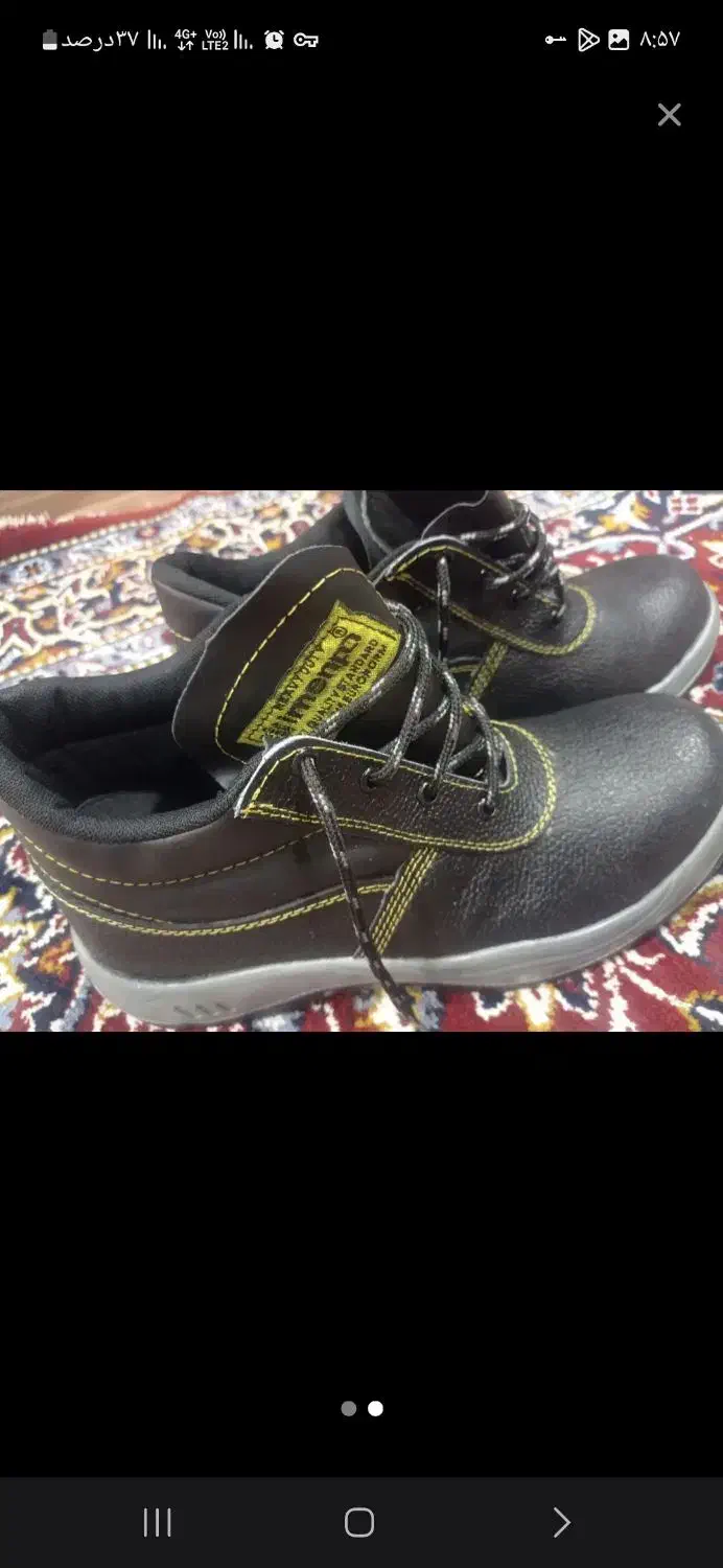 کفش ایمنی نو|کیف، کفش، کمربند|شادگان, |دیوار