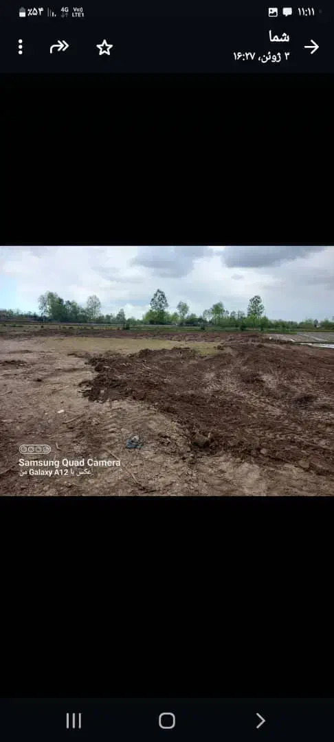 زمین مسکونی زراعی با نامه بنیاد متری ۸۵۰ تومان|فروش زمین و ملک کلنگی|رشت, بازار|دیوار