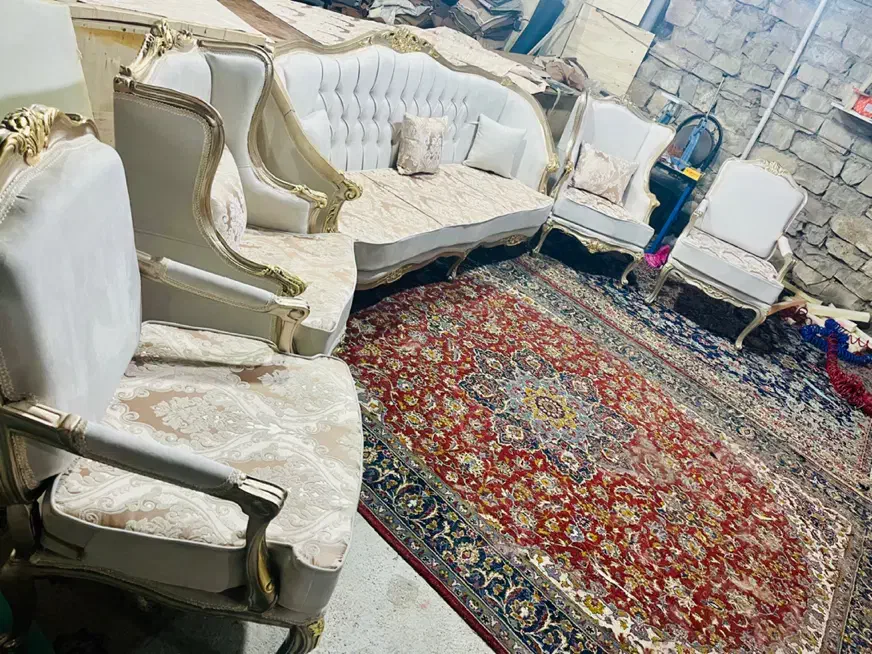 مبل تاج داراقساطی|مبلمان خانگی و میز عسلی|کرمانشاه, |دیوار