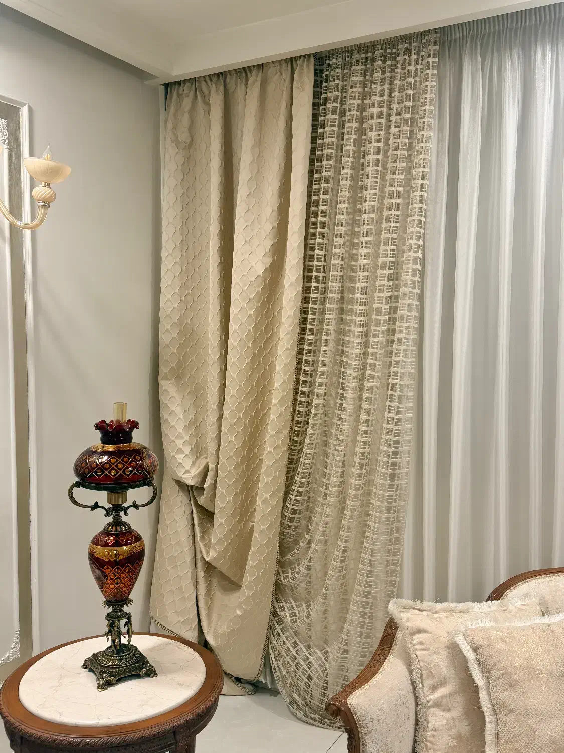 پرده|پرده، رانر، رومیزی|مشهد, سید رضی|دیوار