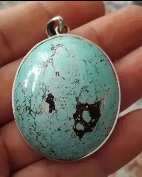 گردنبند فیروزه اصل نیشابور و انگشتر فیروزه نیشابور|جواهرات|نیشابور, شریعتی|دیوار