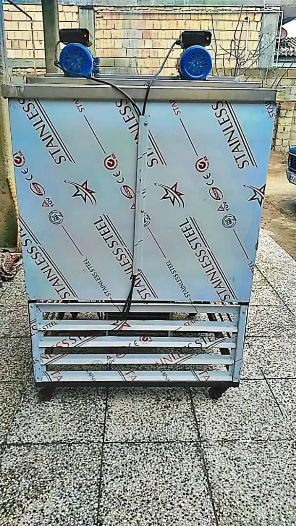 سردکن شیر دوقلو ۵۰۰لیتری خشک|آبسردکن و تصفیه آب|رامیان, |دیوار