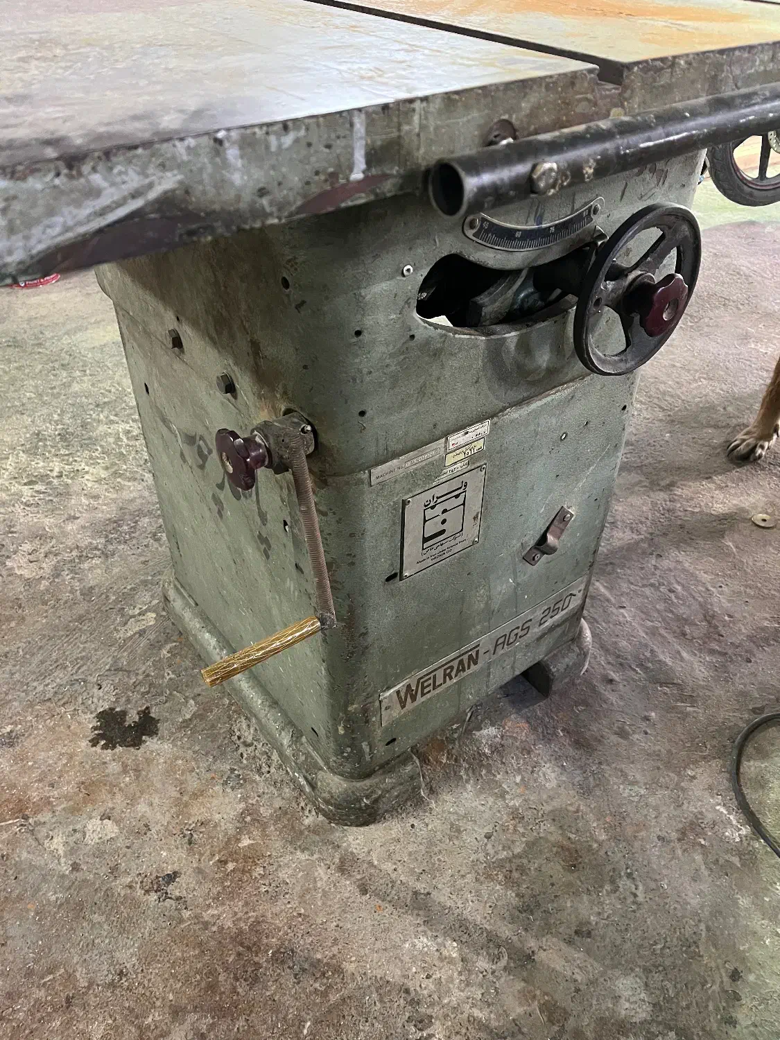 اره میزی دورکن زاویه زن|ماشینآلات صنعتی|پاکدشت, حصار امیر|دیوار