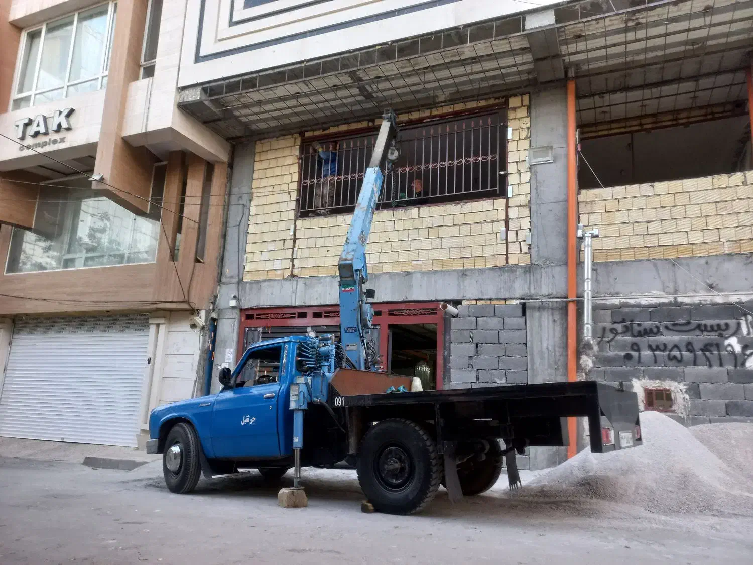 نیسان جرثقیل کارت سند جرثقیل|خودرو سواری و وانت|کرمانشاه, |دیوار