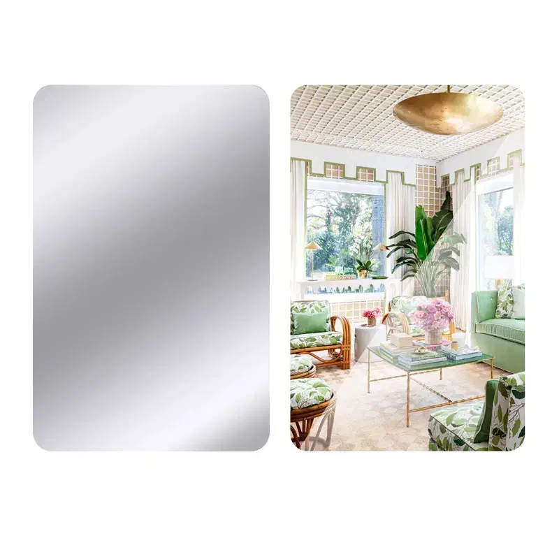 آینه چسبی نشکن طرح مستطیل|آینه|چهاردانگه (تهران), |دیوار