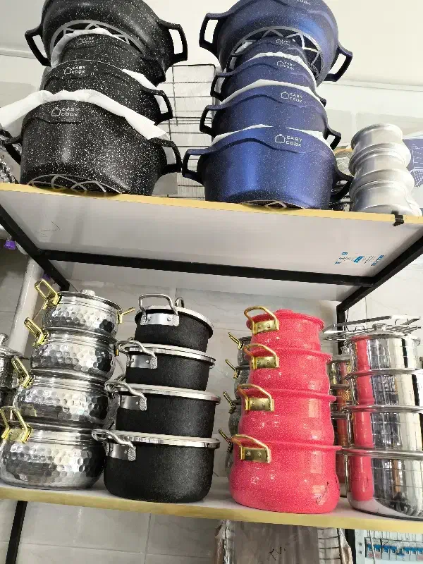 انواع خورده ریز اشپزخانه|ظروف پختوپز|قم, قلعه کامکار|دیوار