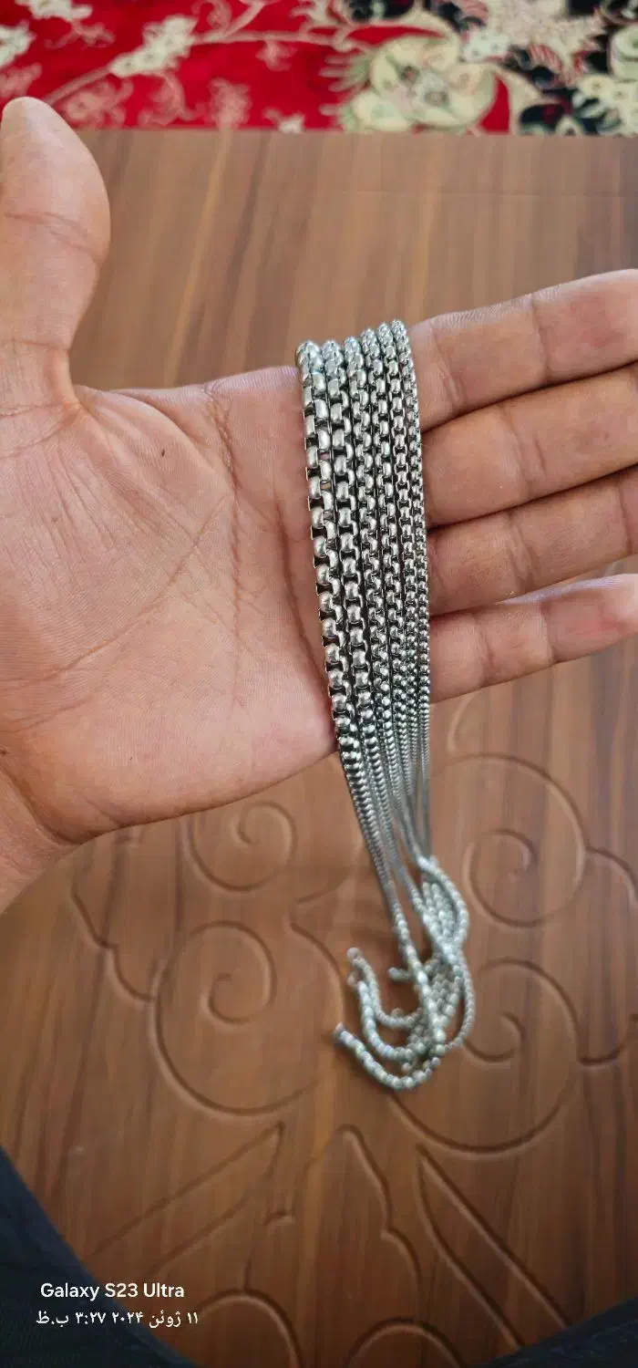 گردن بند استیل|جواهرات|شهرکرد, |دیوار