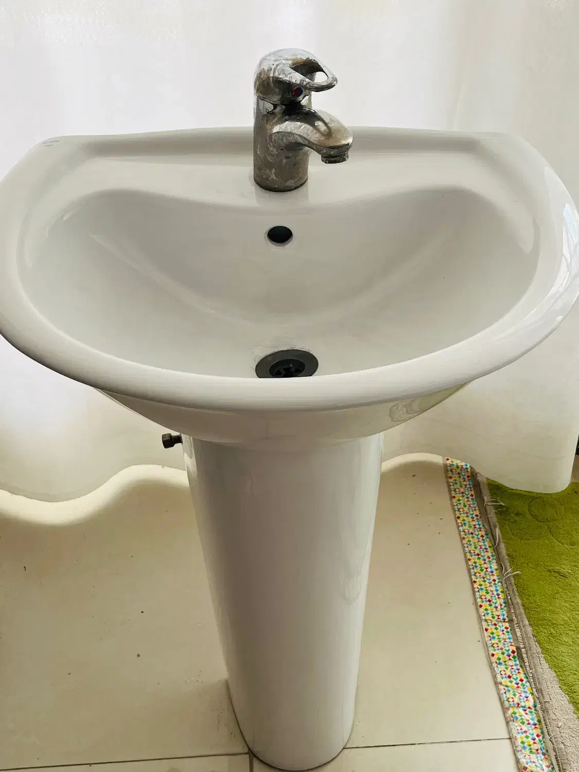 روشویی همراه با شیر اهرمی|لوازم سرویس بهداشتی|نجفآباد, گلدشت|دیوار