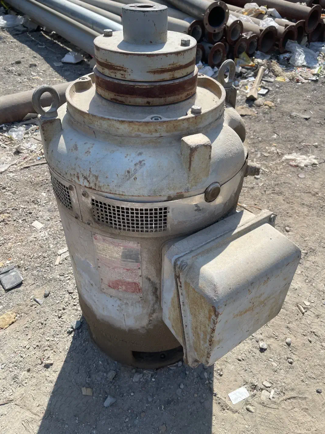 دینام عمودی hp60 درحد نو|ماشینآلات صنعتی|کهنوج, |دیوار