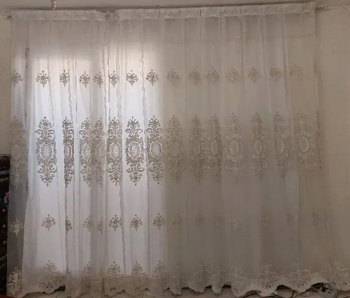 پرده ی پذیرایی|پرده، رانر، رومیزی|محمدیه-قزوین, |دیوار