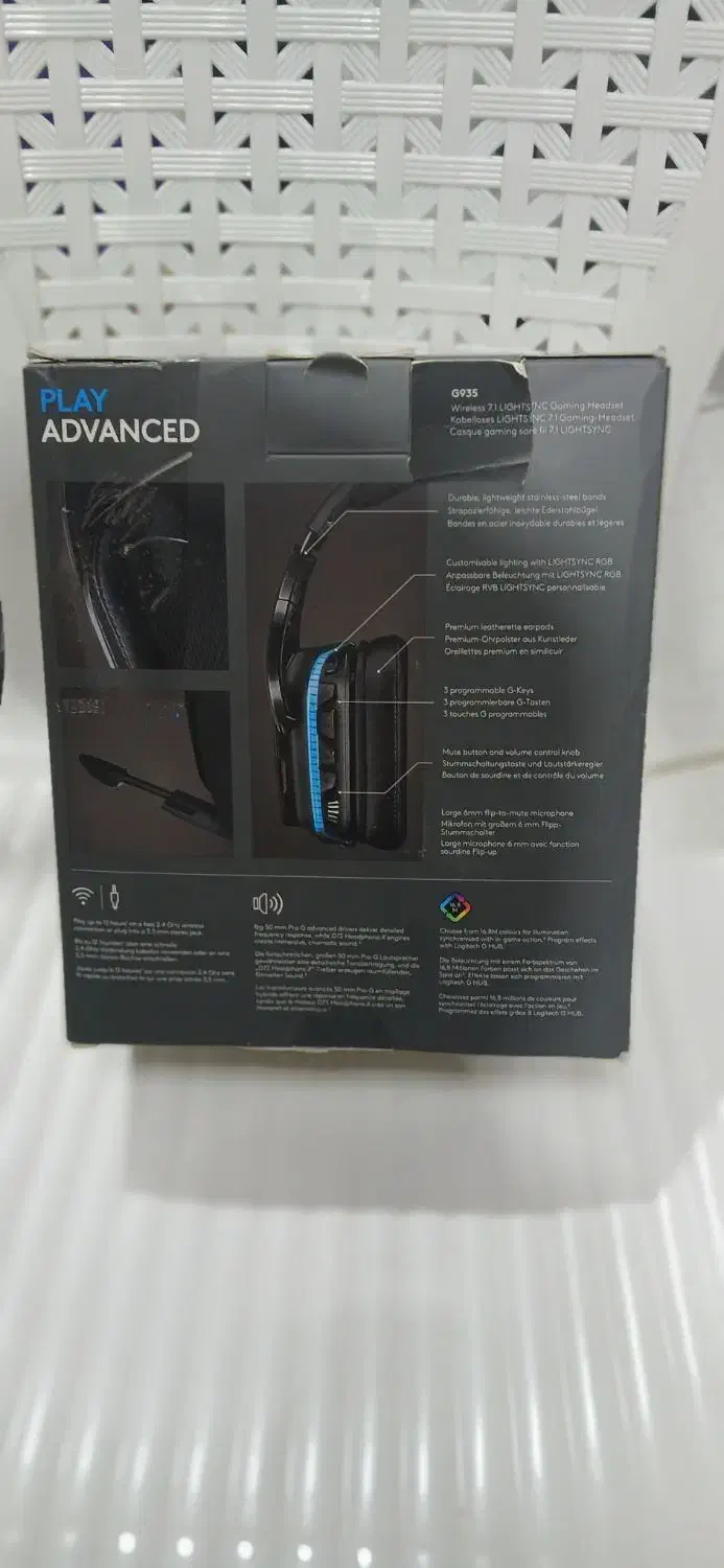 هدفون جی ۹۳۵|قطعات و لوازم جانبی رایانه|تهران, آبشار|دیوار