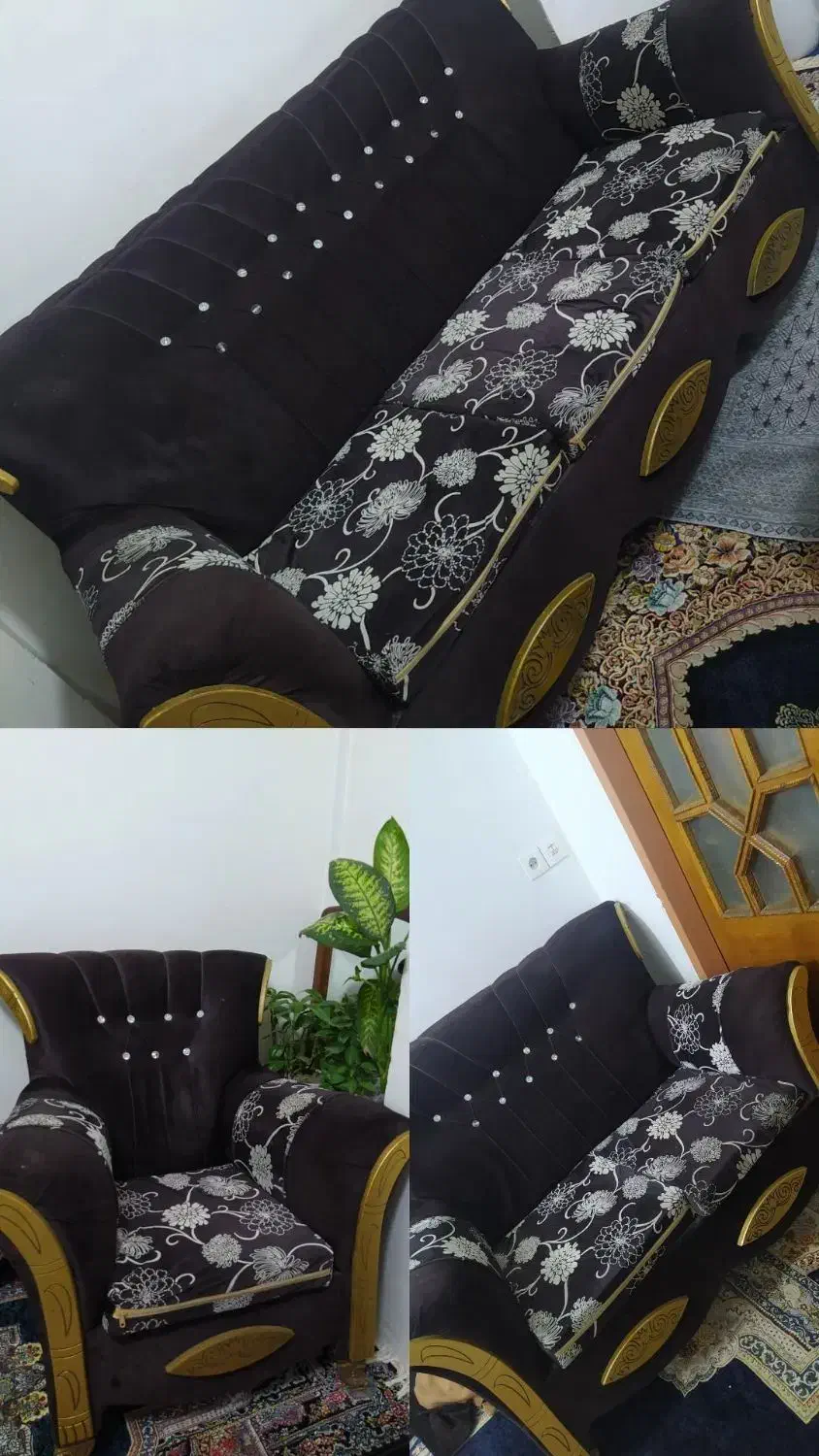 مبل هفت نفره 9 ملیون|مبلمان خانگی و میز عسلی|اسدآباد, |دیوار