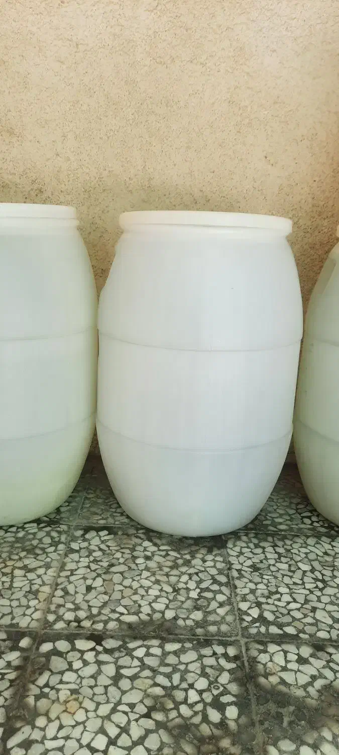 بشکه پلاستیکی ۶۰ لیتری|ظروف نگهدارنده، پلاستیکی، یکبارمصرف|خورموج, |دیوار