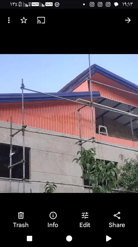 ساخت خرپانصب ورق شیروانی ورق نما و انواع سقف کاذب|مصالح و تجهیزات ساختمان|فیروزکوه, |دیوار