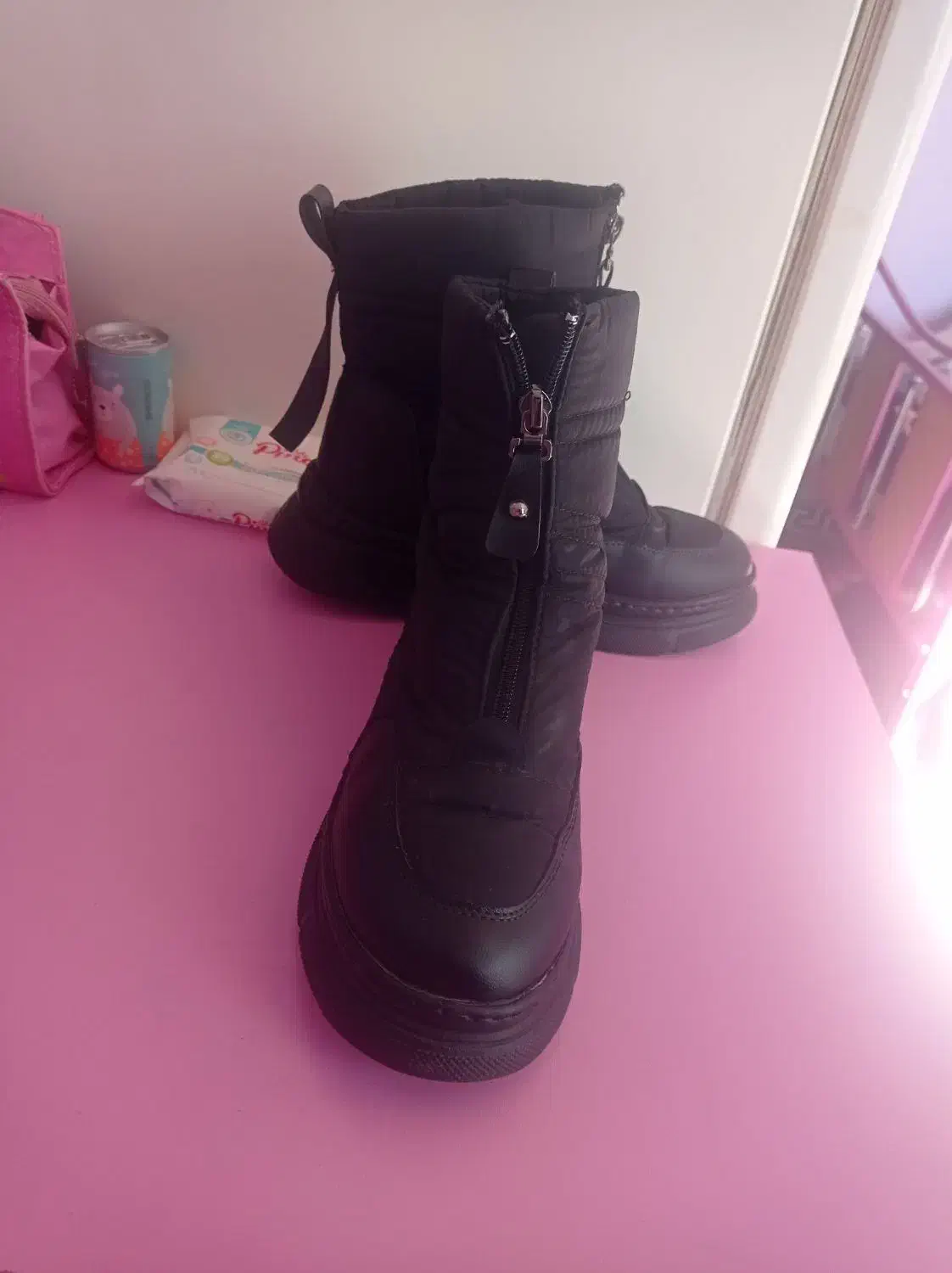 بوت دخترانه ساق بلند کاپشنی|کیف، کفش، کمربند|کوهدشت, |دیوار