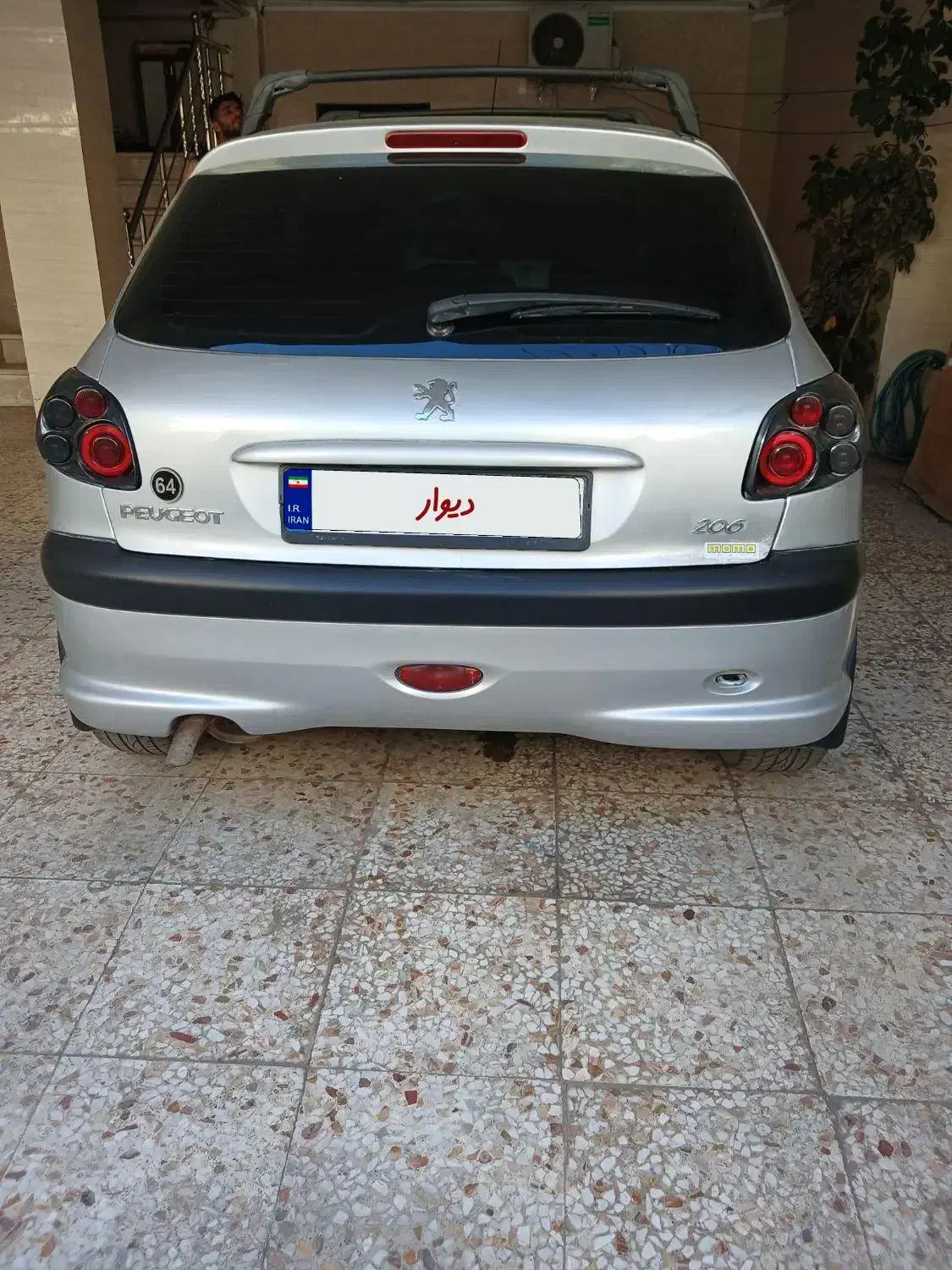 پژو۲۰۶مدل۸۸|خودرو سواری و وانت|رشت, فلسطین|دیوار