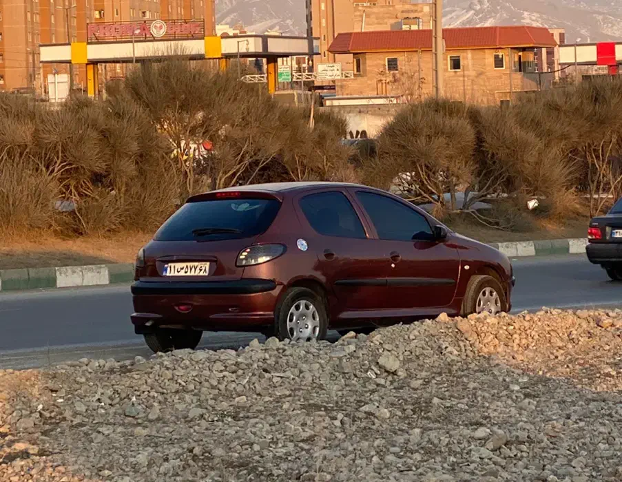 206 87 سفارشی 206|خودرو سواری و وانت|ساری, |دیوار