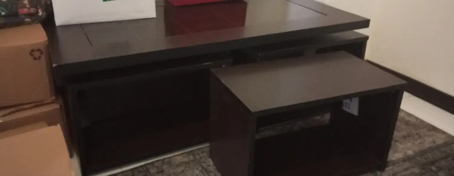 میز ال،مبل ۴نفره و صندلی چرخان و میز وسط با ۴ عسلی|مبلمان اداری|کرج, گلشهر|دیوار