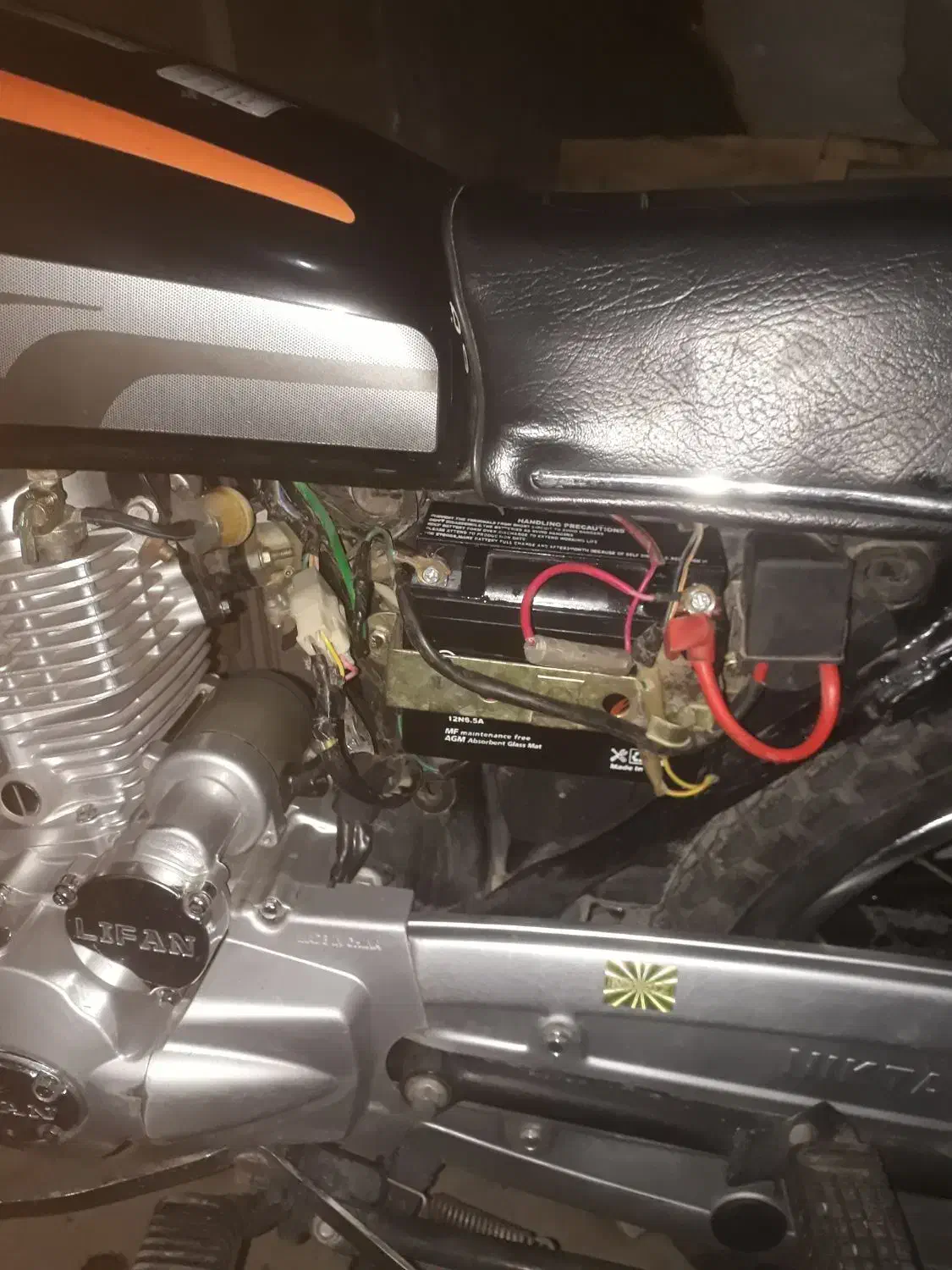 باطری موتور  برند نیکتاز|قطعات یدکی و لوازم جانبی|مزرعه کتول, |دیوار