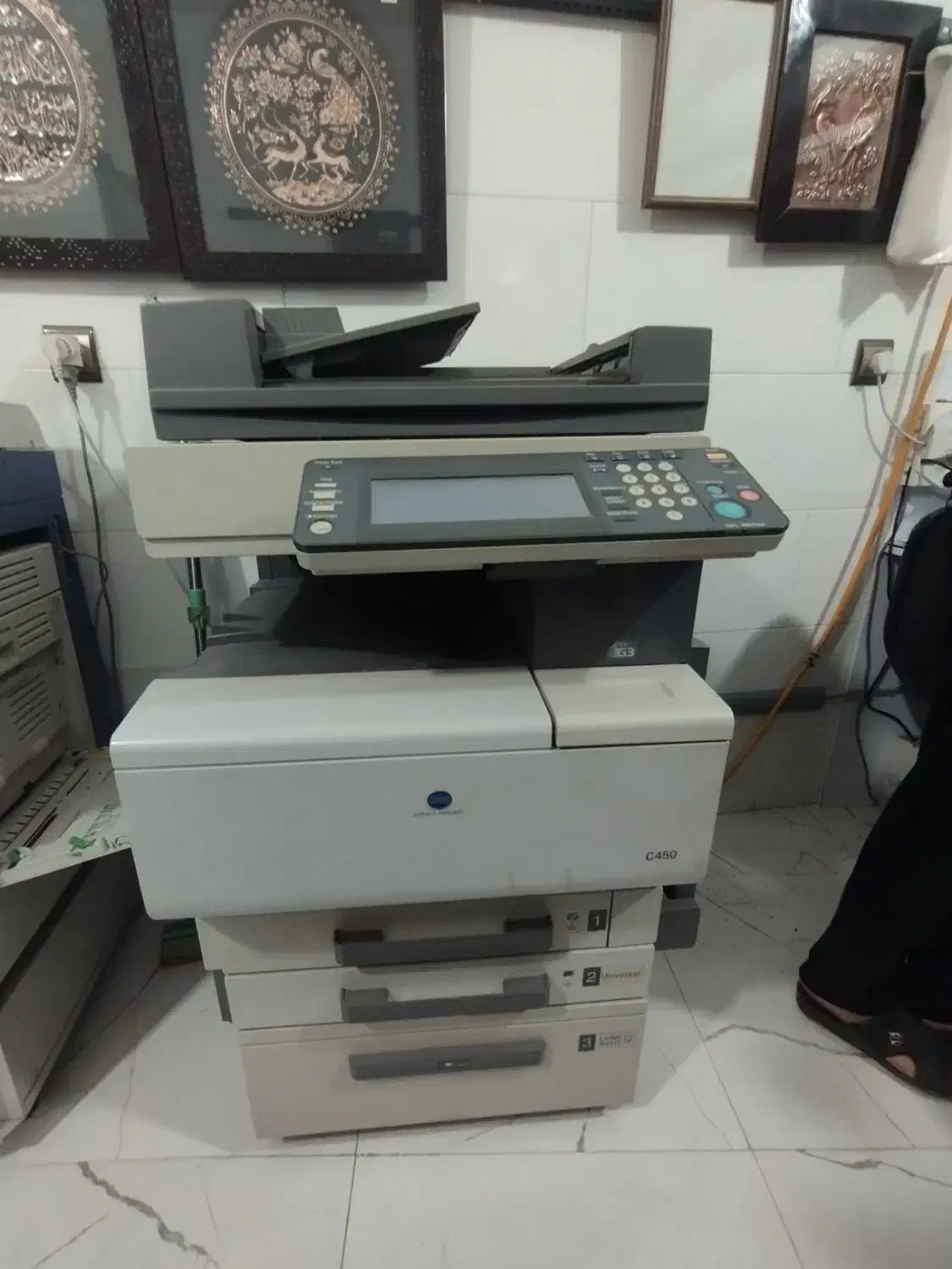 دستگاه کپی رنگی KONICA C450|پرینتر، اسکنر، کپی، فکس|رفسنجان, |دیوار