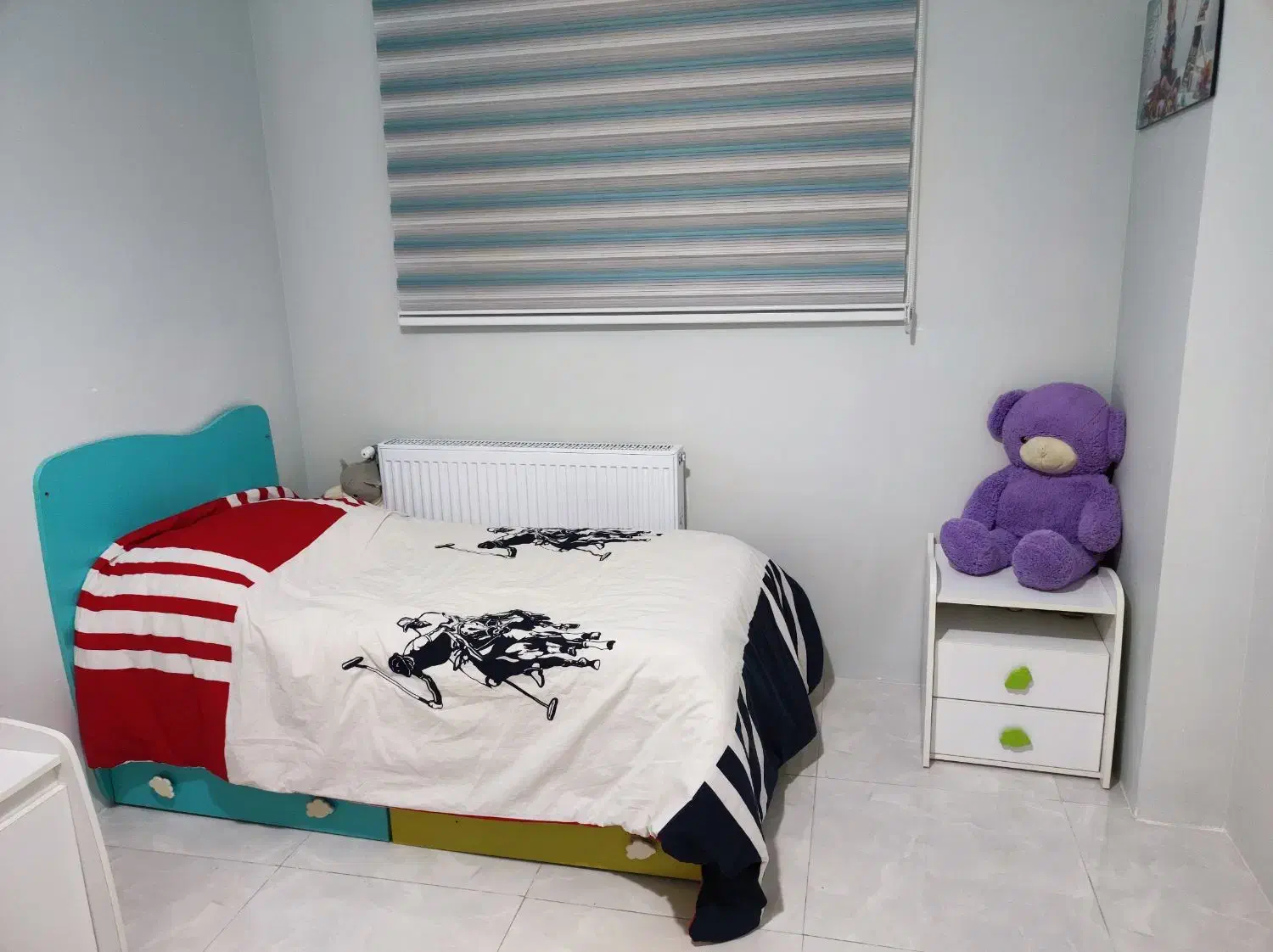 تخت و کمد کودک در حد نو|تخت و صندلی بچه|اردبیل, |دیوار