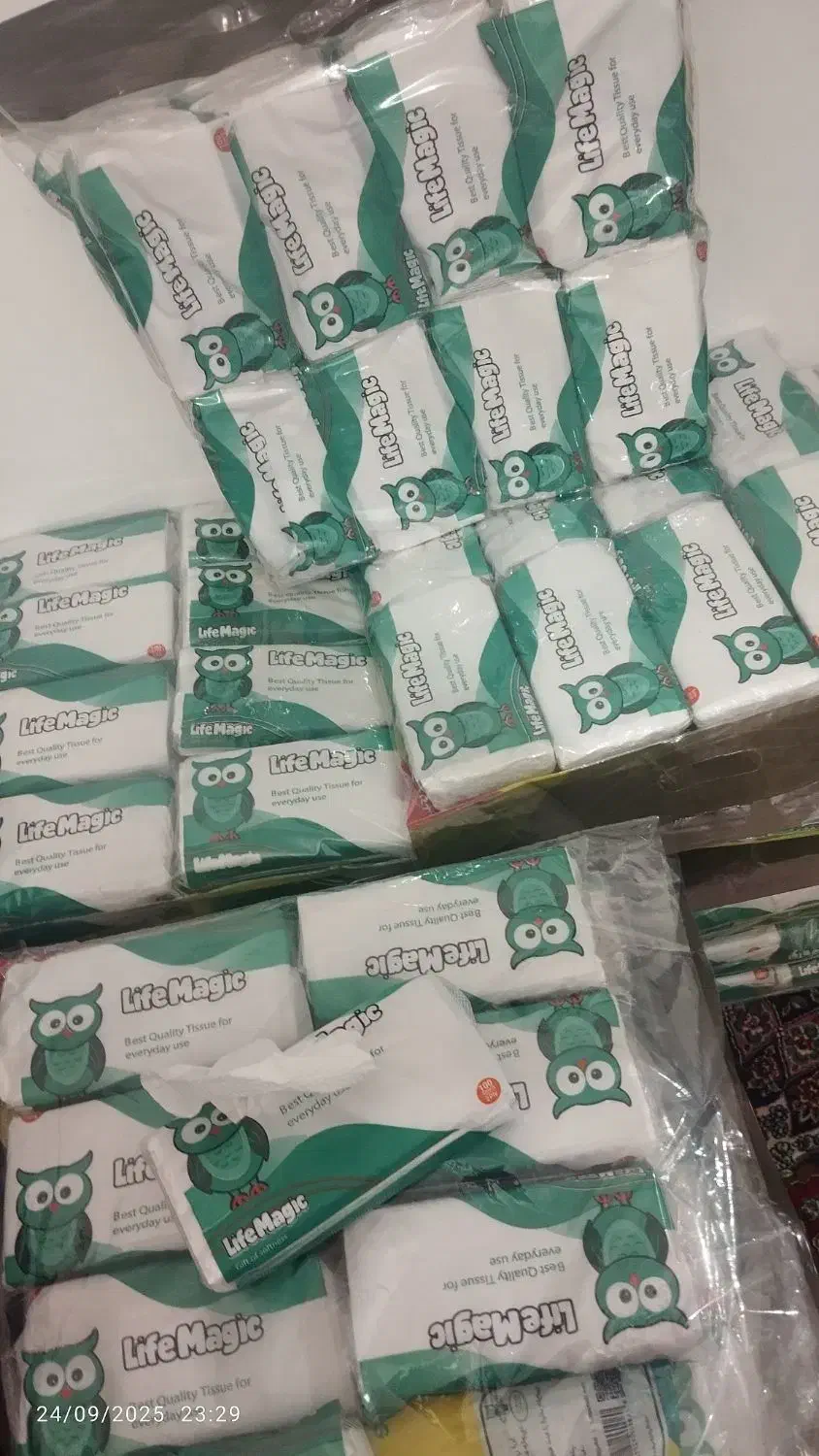 دستمال کاغذی اقتصادی لایف میجی|مواد شوینده و دستمال کاغذی|بروجرد, |دیوار