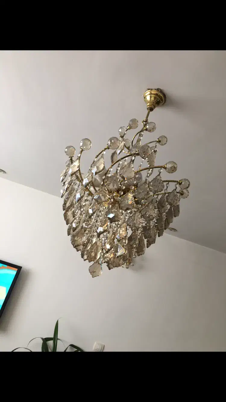 لوستر شامپاینی|لوستر و چراغ آویز|کرج, شهرک بنفشه|دیوار