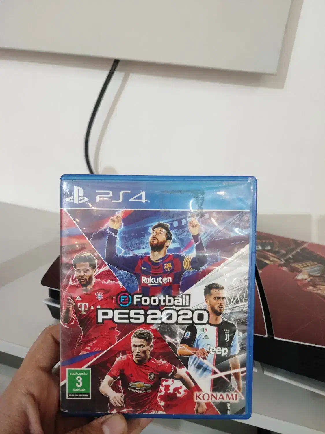 دیسک بازی pes2020 برایps5وps4|کنسول، بازی ویدئویی و آنلاین|گرگان, |دیوار