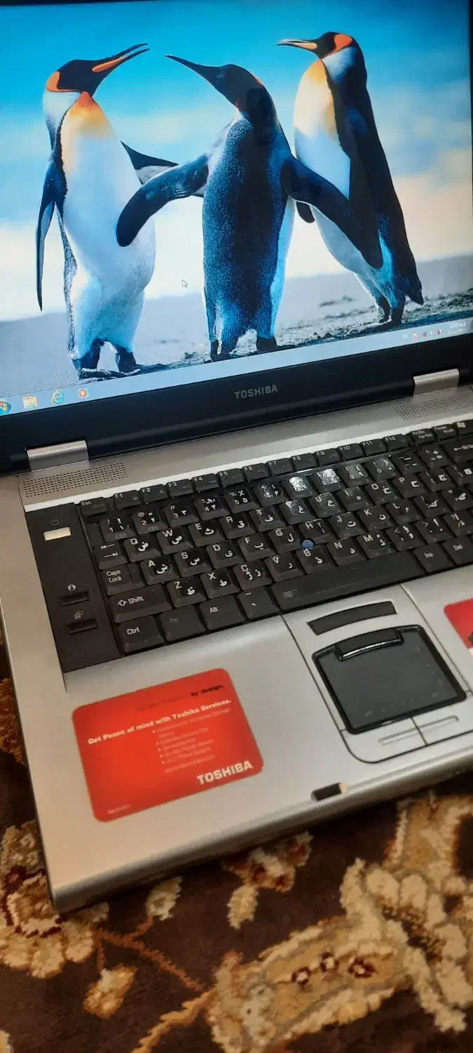 لب تاپ توشیبا خیلی تمیز|رایانه همراه|تهران, ارجمندی راد|دیوار