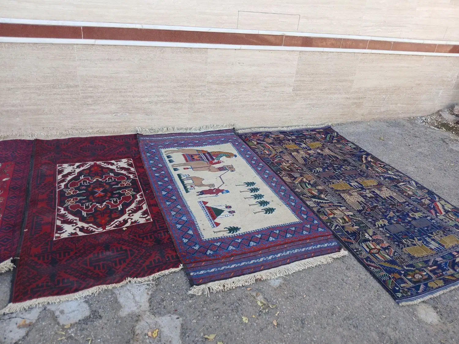 قالیچه دستباف|فرش|قائن, |دیوار