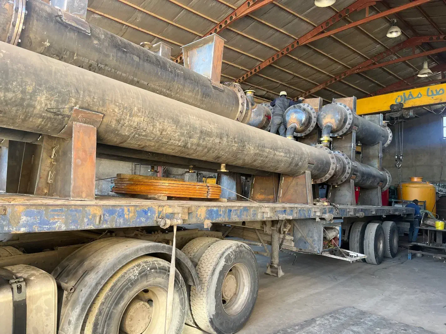 ساخت امخازن استیل و آهن و مبدل حرارتی و میکسردار|خدمات پیشه و مهارت|رباطکریم, شهرک صنعتی صباشهر|دیوار