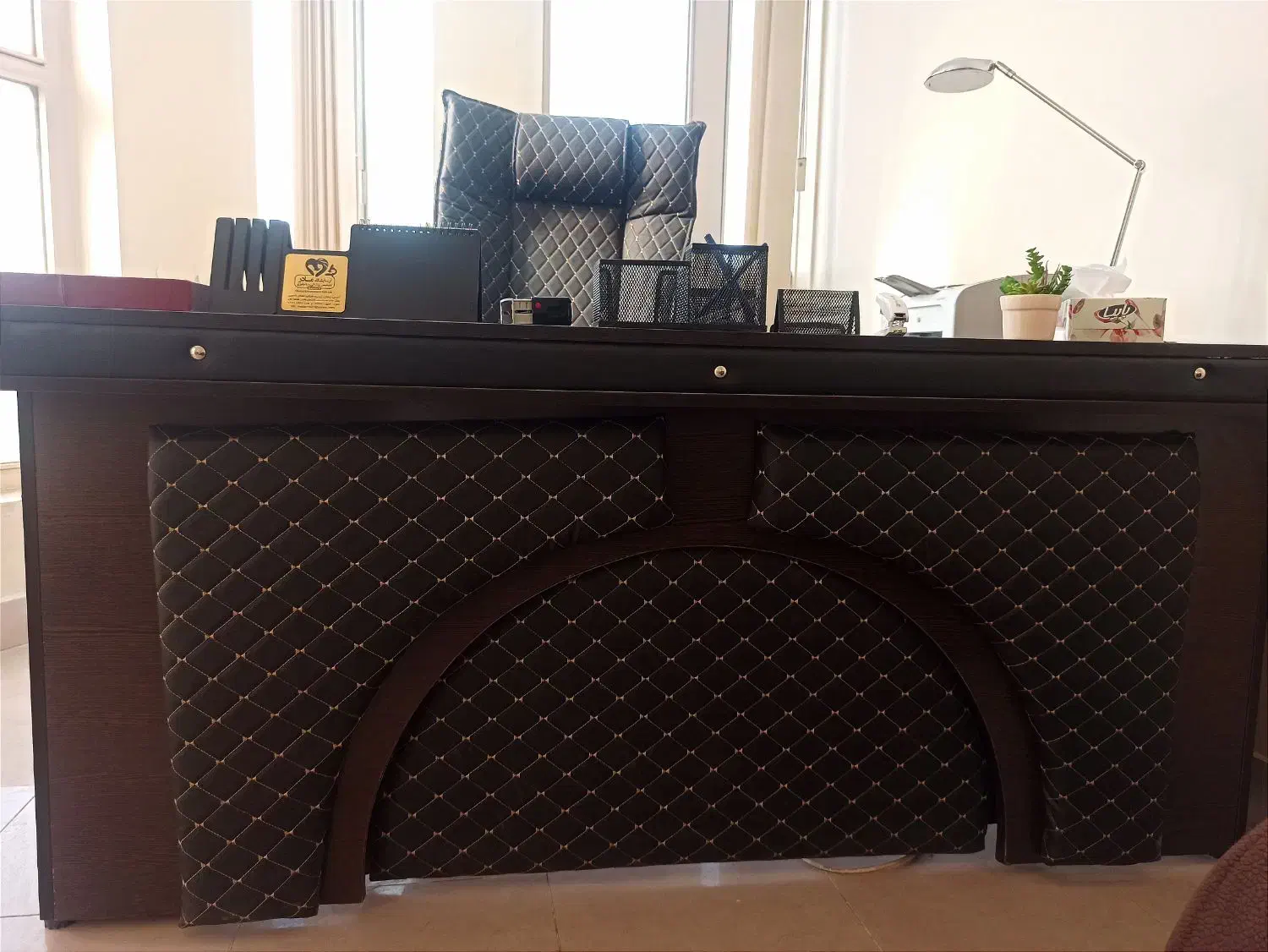 ست میز و صندلی مدیریت|مبلمان اداری|زنجان, |دیوار