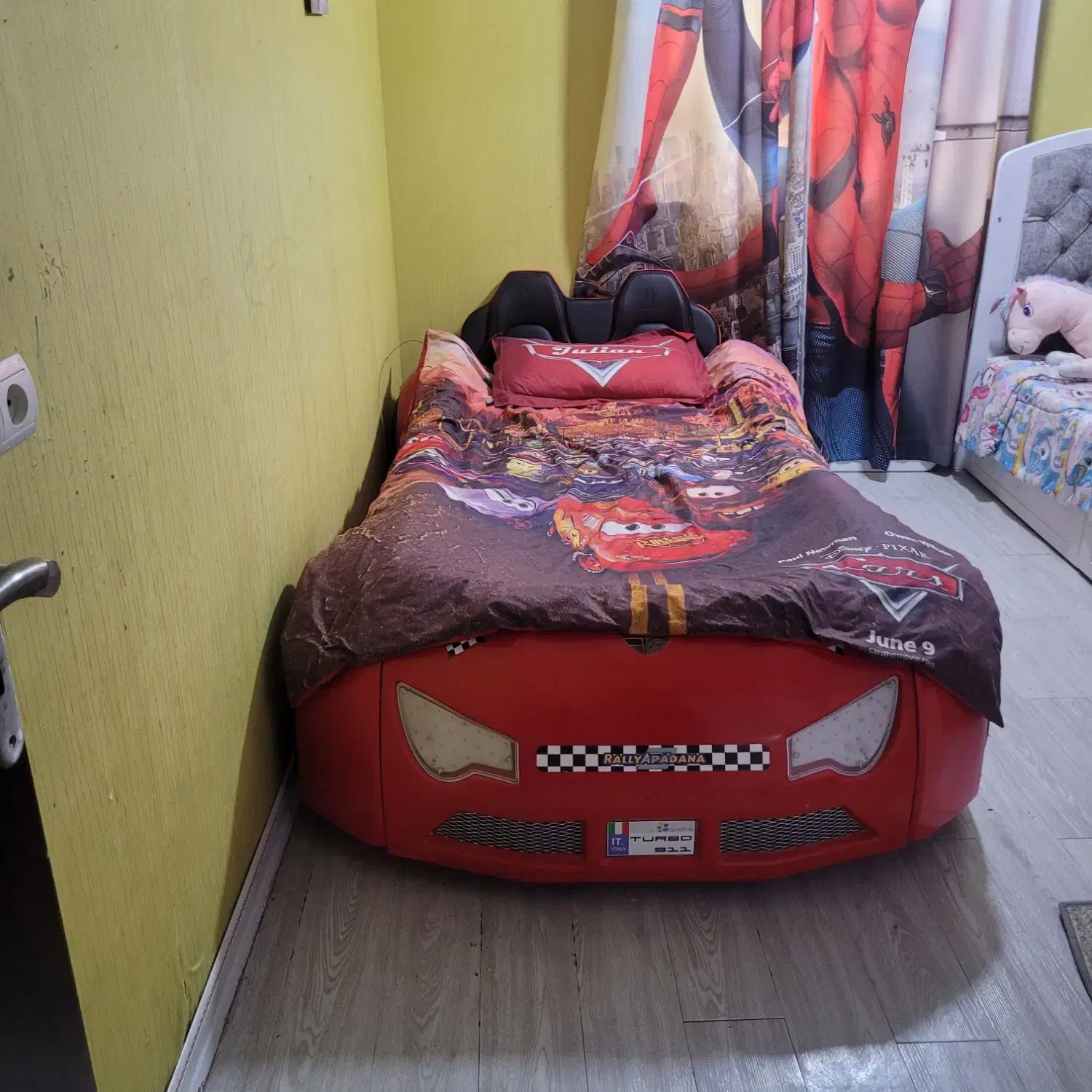 تخت مدل ماشین مسابقه|تخت و سرویس خواب|بندر ماهشهر, |دیوار