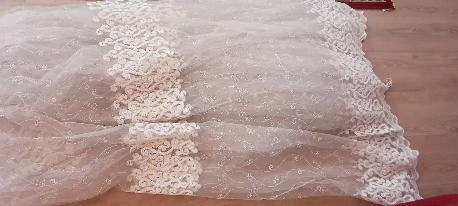 پرده تور و خامه دوزی|پرده، رانر، رومیزی|مشهد, آزادشهر|دیوار