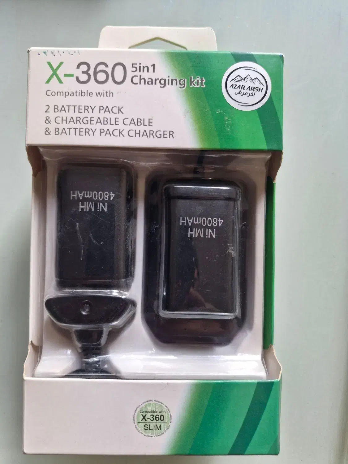 باطری  اصلی دسته ایکس باکس۳۶۰ و دسته کامپیوتر|کنسول، بازی ویدئویی و آنلاین|مشهد, هفت تیر (حافظ)|دیوار