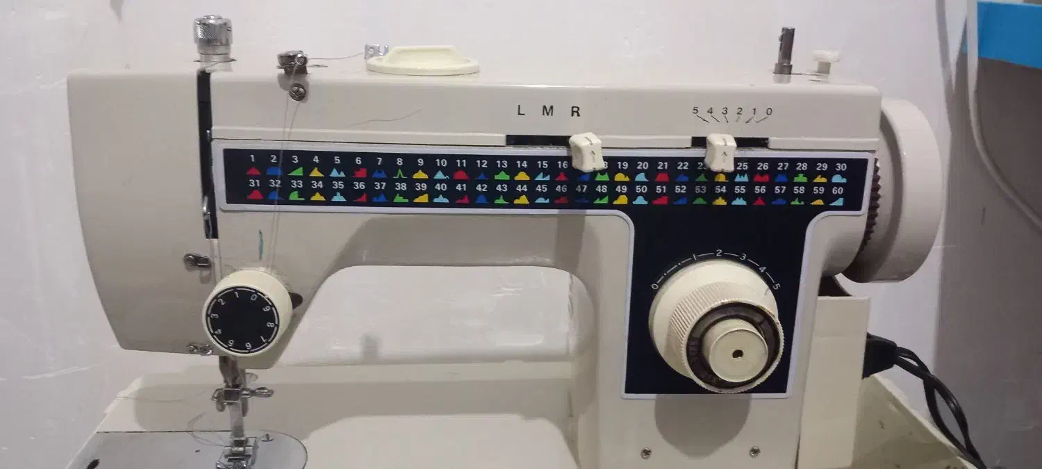 چرخ خیاطی جگوار ژاپن اصل دوخت عالی در حد نو|چرخ خیاطی و ریسندگی|ابریشم, |دیوار