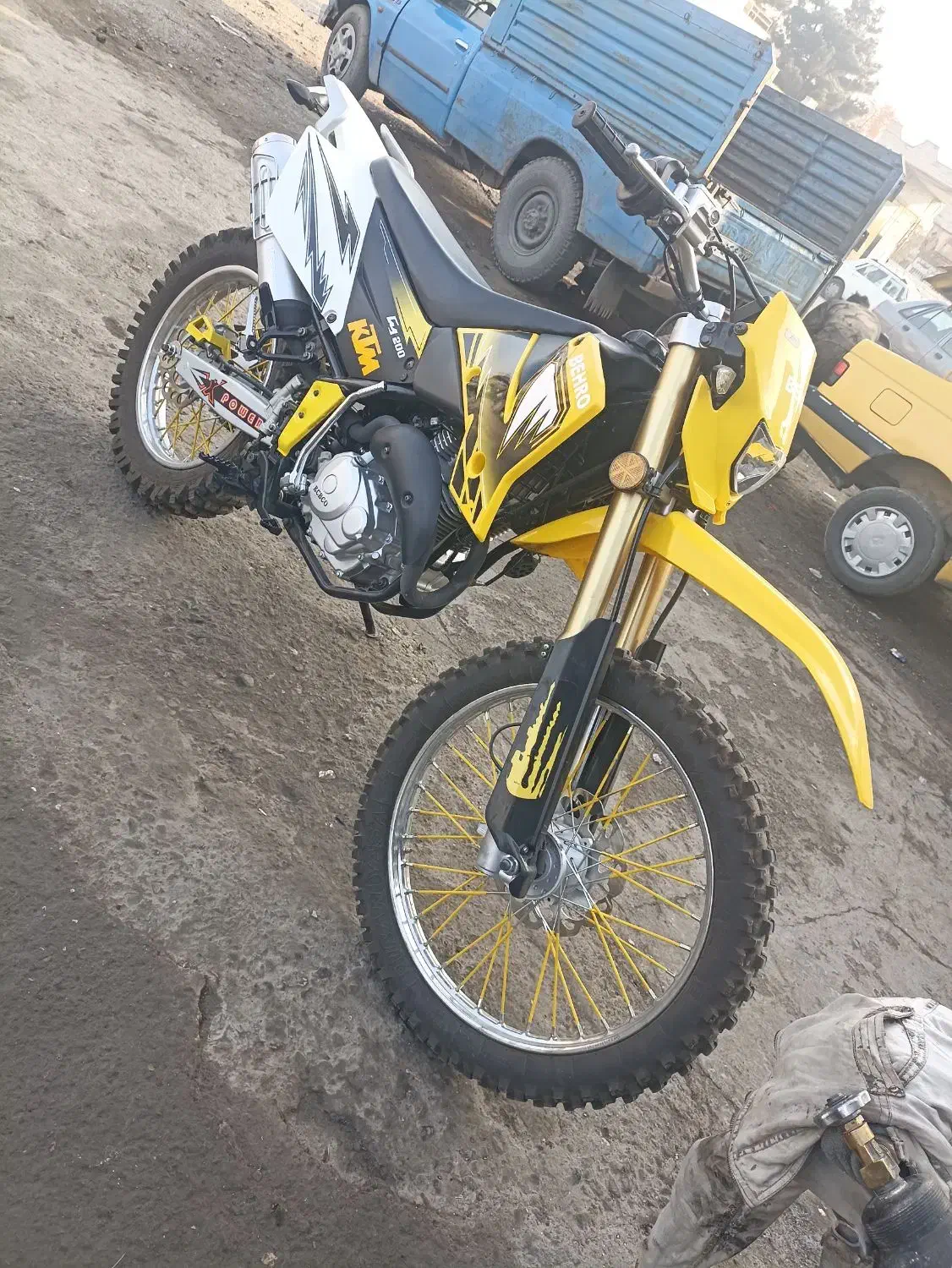 تریل بهرو طرح KTM|موتورسیکلت|خوی, |دیوار