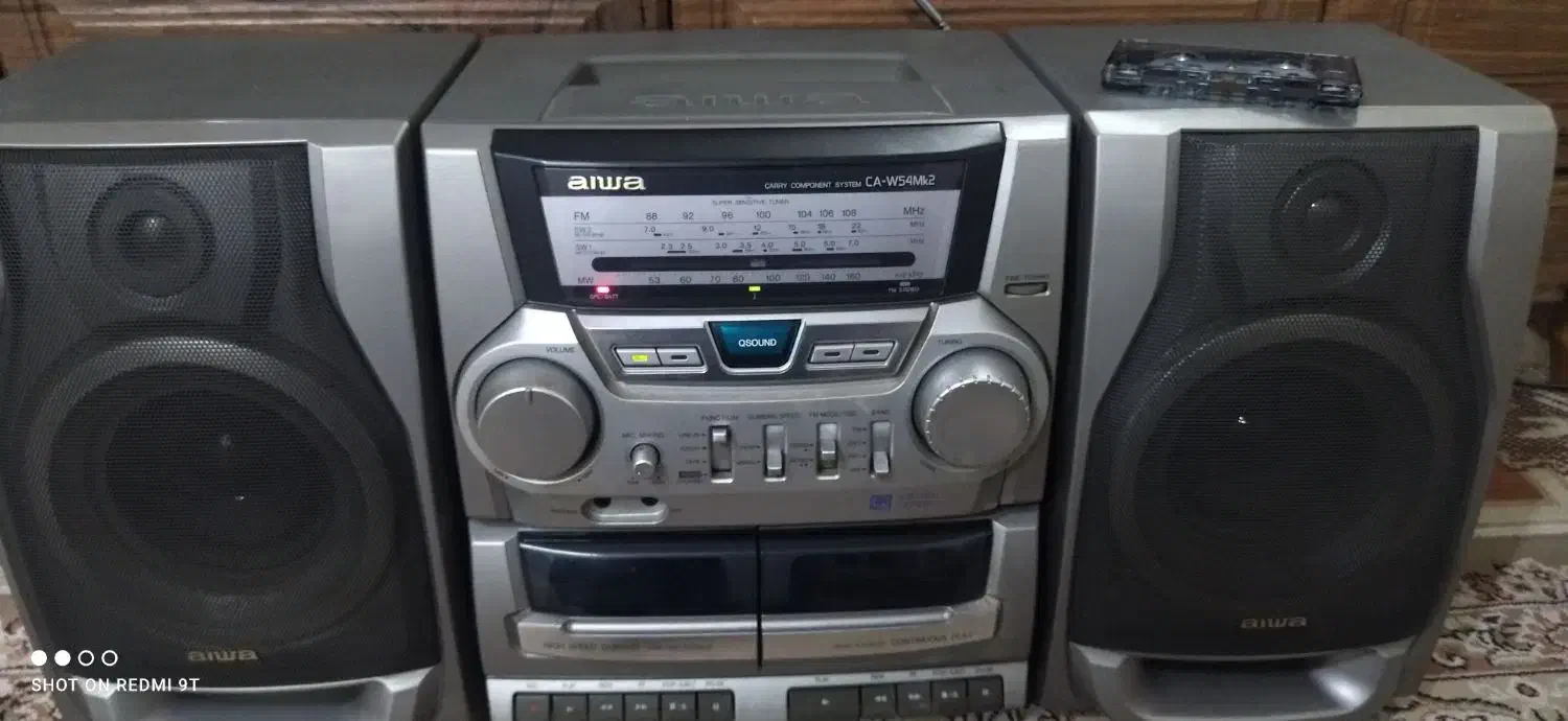 رادیو ضبط دو کاست دوباند آیوا|کلکسیون اشیاء عتیقه|کرج, شهرک سهرابیه|دیوار