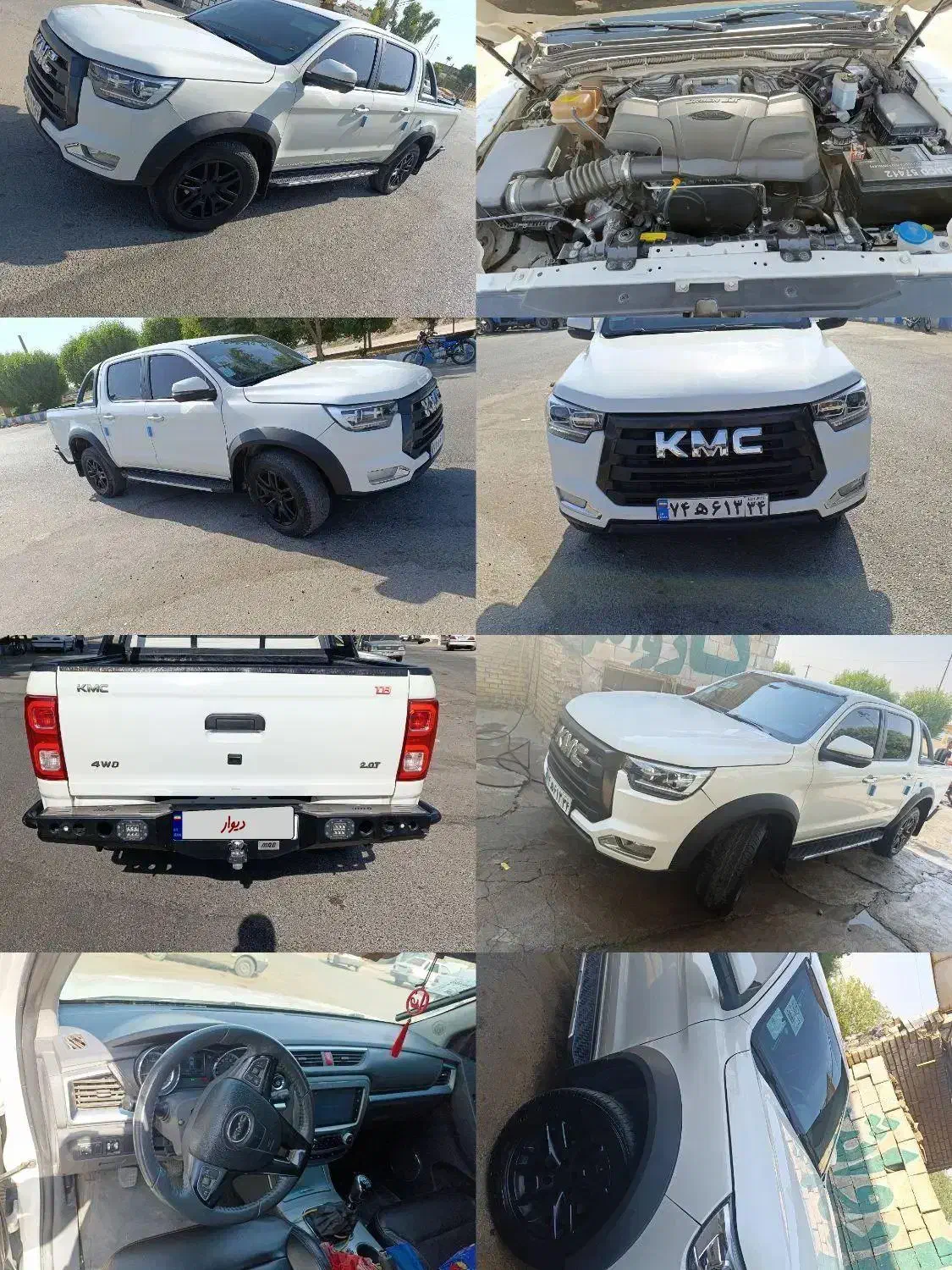 فروش فوری کی ام سی مدل 401سند 400|خودرو سواری و وانت|باوی, |دیوار