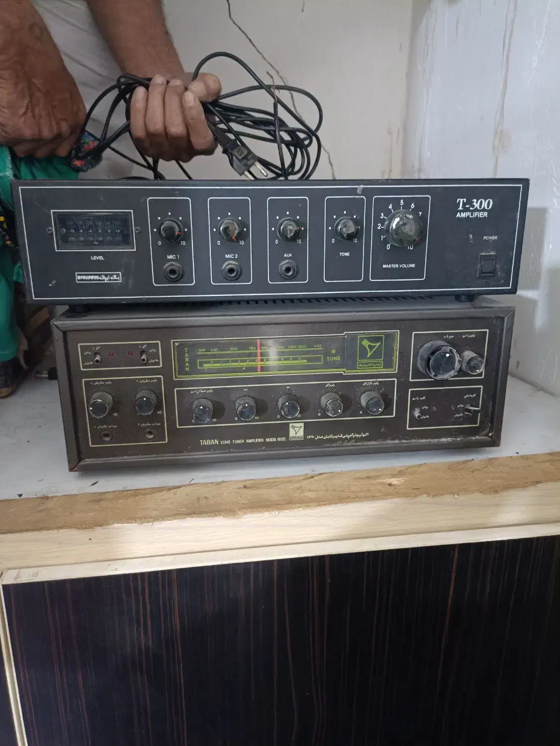 دو عدد امپلی فایر سنگین مسجدی و هیئتی|سیستم صوتی خانگی|اهواز, اسماعیلیه|دیوار