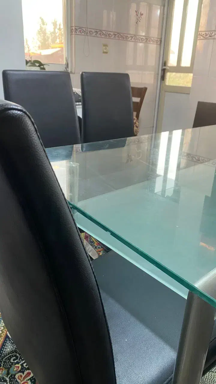 میز ناهارخوری|میز و صندلی غذاخوری|لاهیجان, آهندان|دیوار