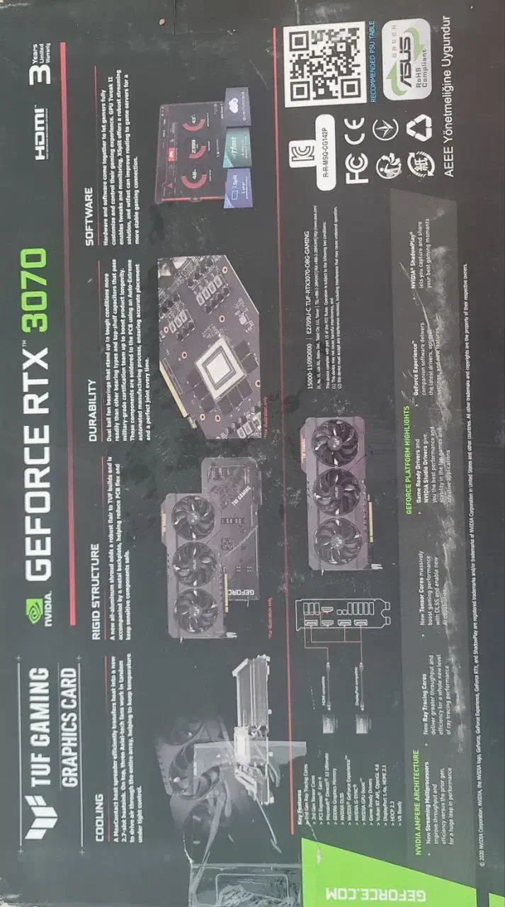 فروش کارت گرافیک Rtx 3070|قطعات و لوازم جانبی رایانه|فلاورجان, |دیوار