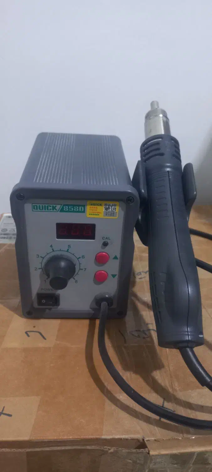 هیتر در حد نو مدل کوئیک ۸۵۸d|لوازم جانبی موبایل و تبلت|یاسوج, |دیوار