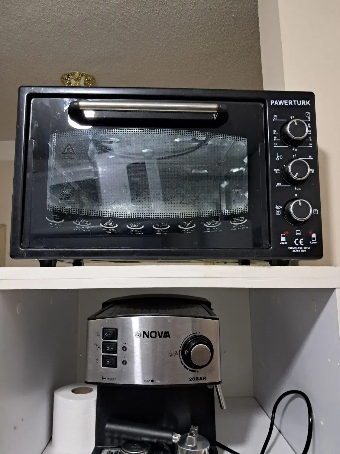 توستر آون|اجاق گاز و لوازم برقی پخت‌وپز|پرند, فاز ۶|دیوار