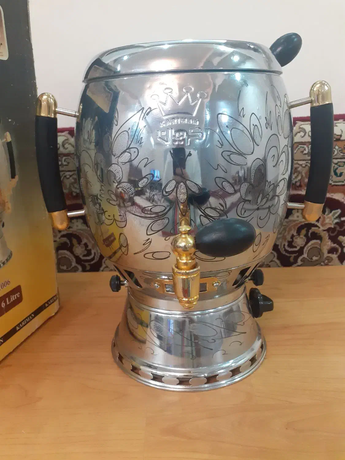 سماور نو با کارتن|سماور، چای‌ساز، قهوه‌ساز|قم, زنبیل آباد|دیوار