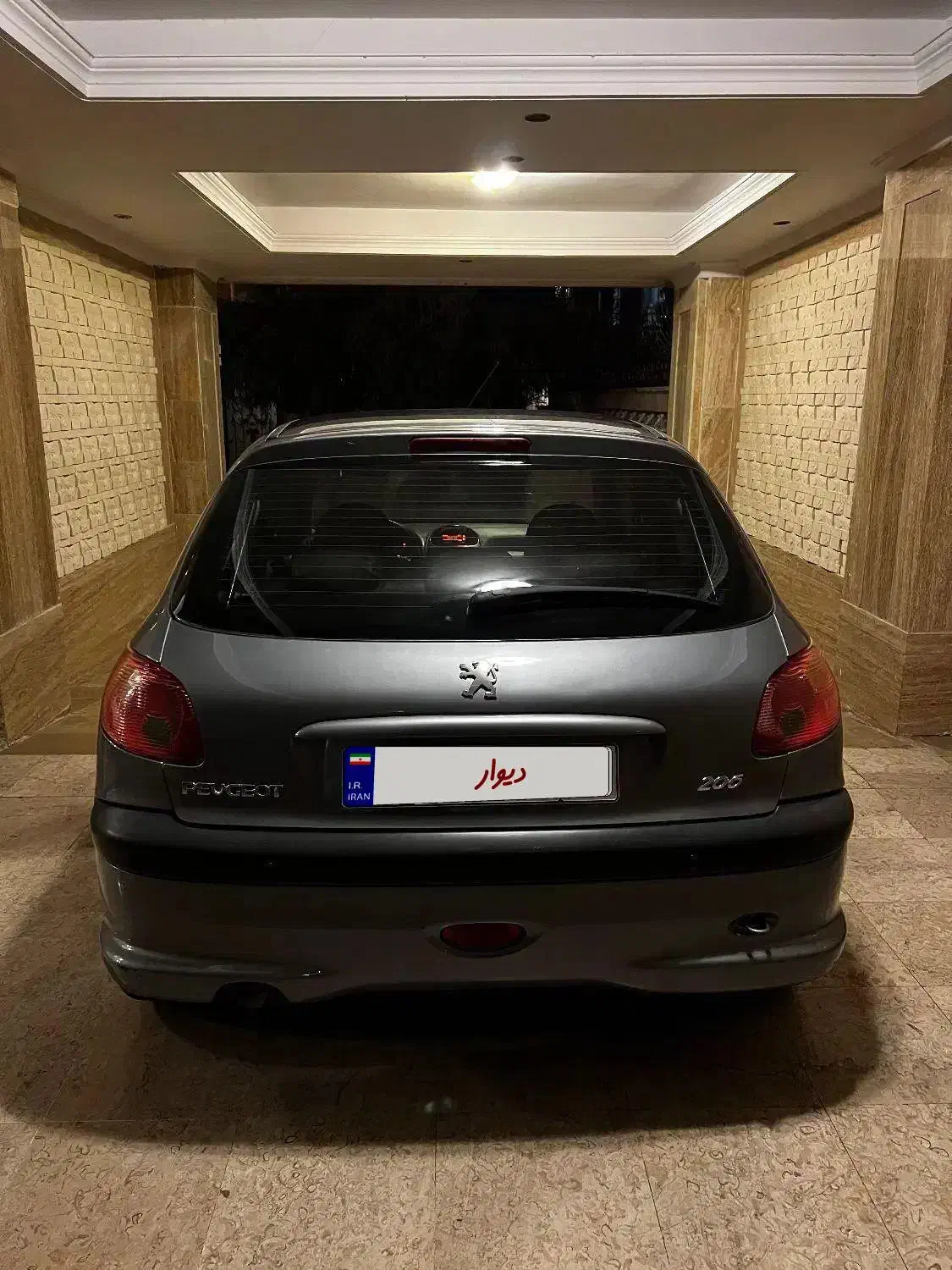 206 تیپ ۵ مدل ۱۳۹۶|خودرو سواری و وانت|تهران, سازمان آب|دیوار