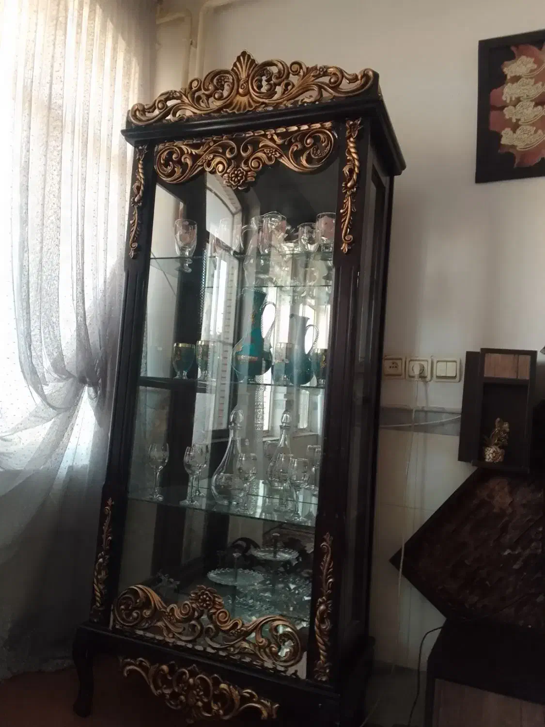 میز تلویزیون وبوفه|بوفه، ویترین، کنسول|کاشان, ولیعصر|دیوار