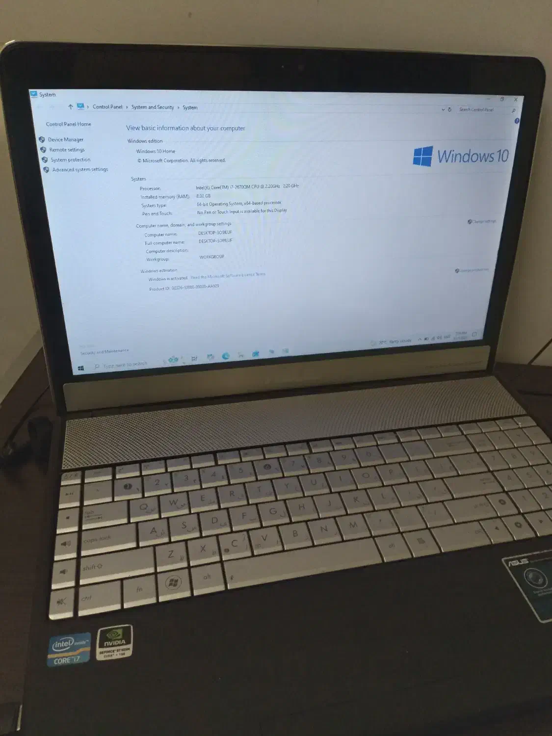 N55SF|رایانه همراه|تهران, دبستان|دیوار